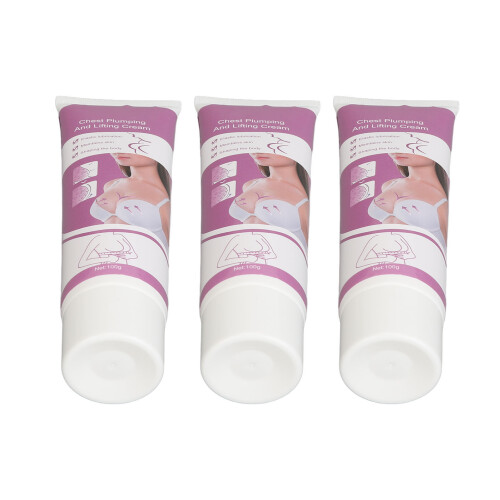 3x Bruststraffungscreme 100g pflegend für Massage 2