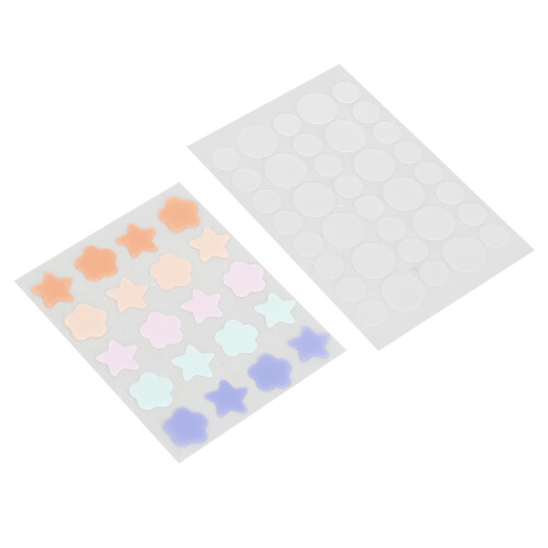 128pcs Colorful Pimple Patch Redness Relief Waterproof 2