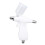 Mini Airbrush Head for Nail Art White 1