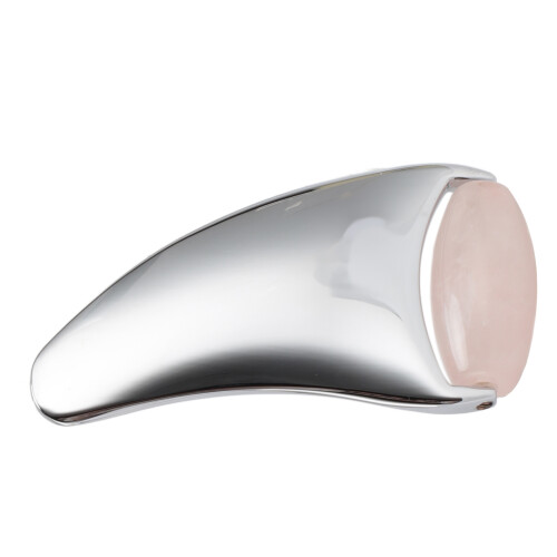 Facial Massage Roller Promote Circulation Reduce Puffiness Jade Stone 2