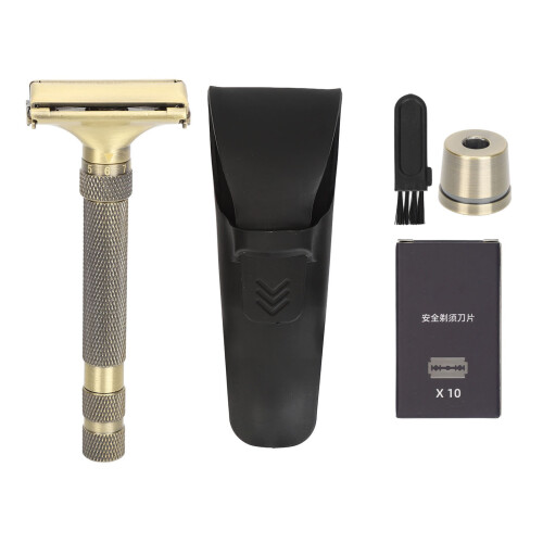 Metal Alloy Beard Trimmer Kit with Bag