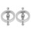 Adjustable Rustproof Metal Nipple Ring Clamps 4
