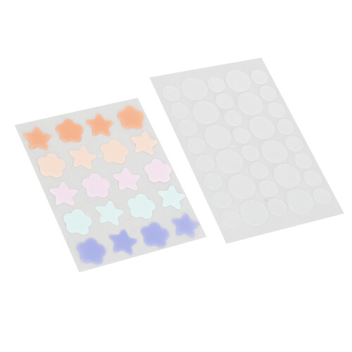 128pcs Colorful Pimple Patch Redness Relief Waterproof 1