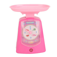 Elektronische Kinderwaage mit Display, pädagogisch, pink