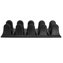 (Black) Psoas Muscle Release Tool 5 Sections Deep Tissue Massage
