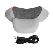 Neck Massager Pillow Memory Foam Vibration Heating for Fatigue Relief