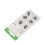 (S) 6pcs Vented Silicone Anti Static Sleeves 4