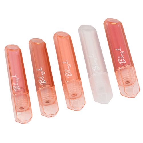 5-teiliges Flüssig-Rouge-Set, lang anhaltend, leichte Textur 2