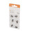 (XS) 6pcs Vented Silicone Anti Static Sleeves 3