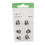 (S) 6pcs Vented Silicone Anti Static Sleeves 5