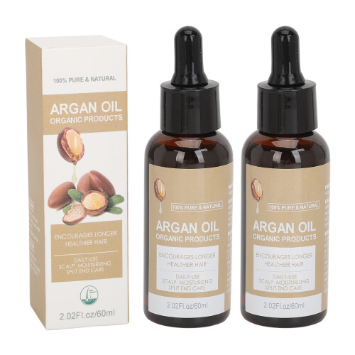 2x 60ml Arganöl für Haarwachstum & Stärkung
