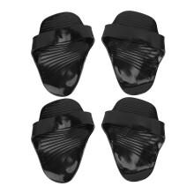 2 Paar Silikon-Grip-Pads Anti-Rutsch Handschutz Schwarz