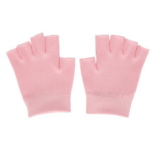 1 Paar Halve Vinger Gel Handschoenen Voor Droge Huid