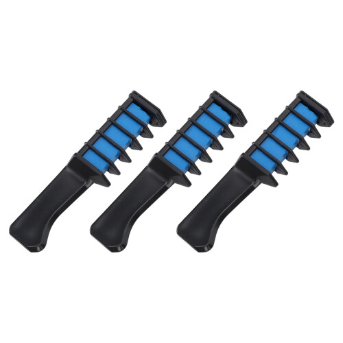 3pcs Temporary Hair Chalk Comb Gentle Washable Massage Comb 1