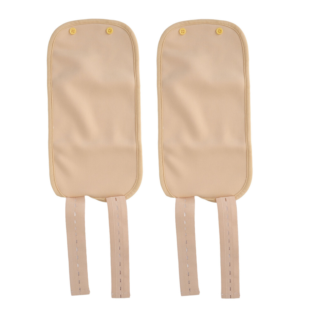 1Pair Castor Oil Pack Reusable Adjustable Soreness Relief for Adults