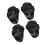2 Paar Silicone Anti-slip Pads Zwart 5