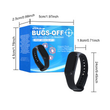 Tragbares Ultraschall-Moskito-Armband für Kinder und Erwachsene