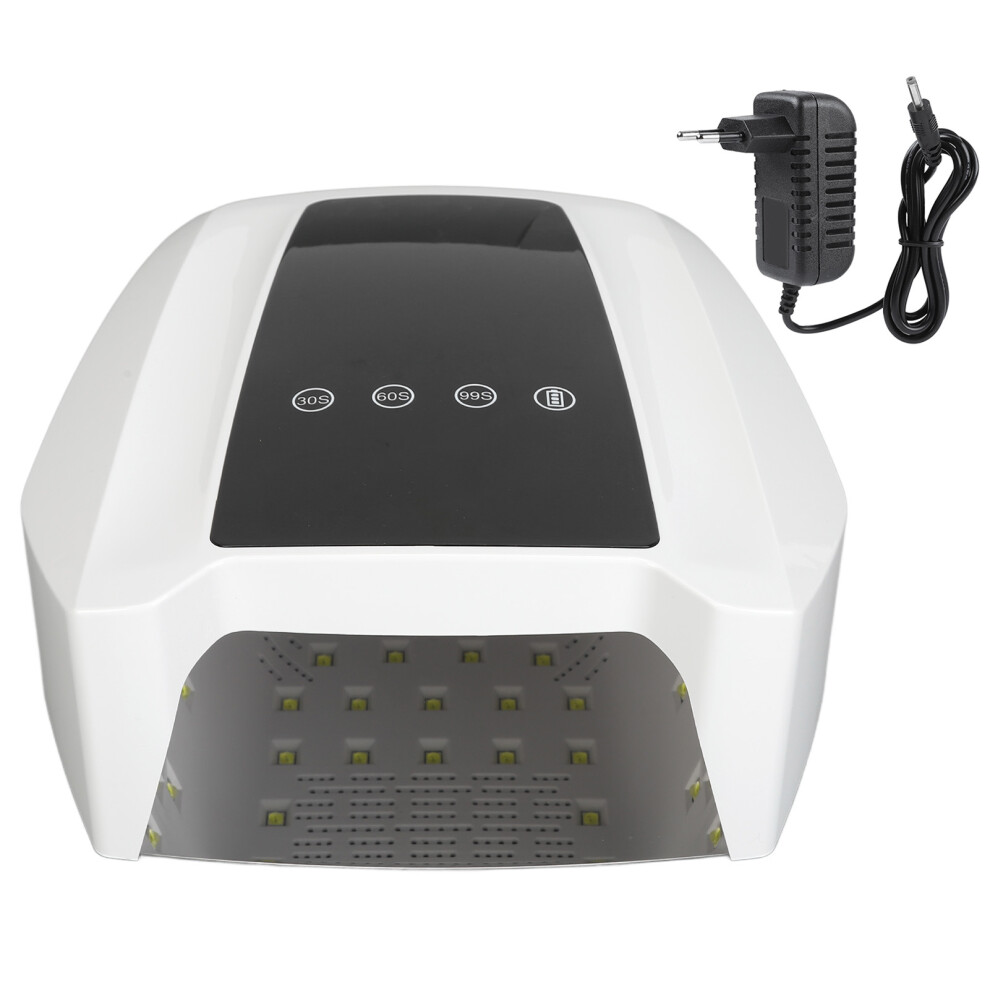Light (Eu Plug) 72W Nail Gel Dryer 36Pcs Chips Intelligent Induction