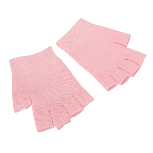 1 Paar Halbfinger-Gelhandschuhe Feuchtigkeitspflege Risse 2