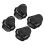 2 Paar Silicone Anti-slip Pads Zwart 3