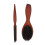 2x Heren Paddle Haarborstel Set Houten Handvat Kam 4