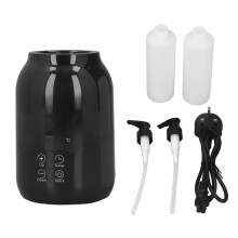 (Black) Massageöl-Wärmer mit Touch-Steuerung & LED