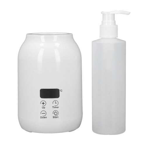 (White) Massageöl-Wärmer mit Touch-Steuerung & LED 1