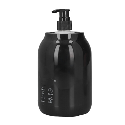 (Black) Massageöl-Wärmer mit Touch-Steuerung & LED 2