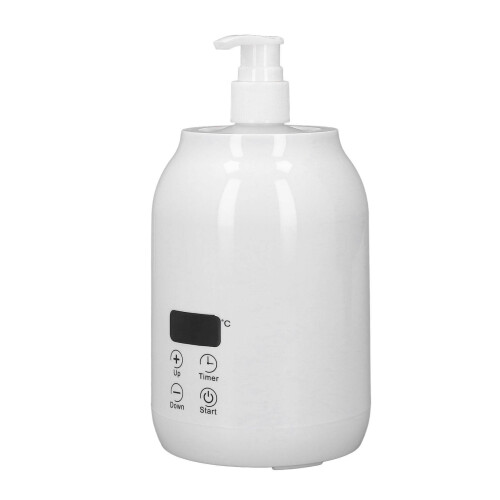 (White) Massageöl-Wärmer mit Touch-Steuerung & LED 2