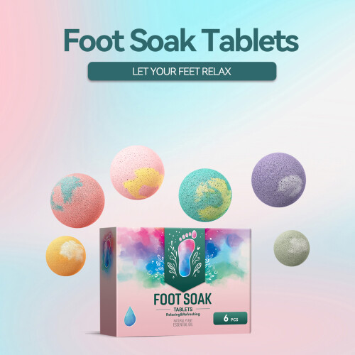South Moon 6pcs Essential Oil Foot Bath Balls 1
