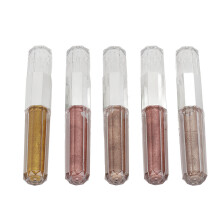 5-farbiger Metallspiegel Nagellack Langanhaltendes Maniküre-Set