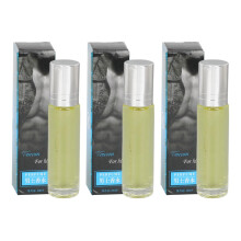 3x 10ml Roll-On Perfume Long-Lasting Men's Fragrance