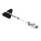 (Black) Percussion Reflex Hammer Multi Functional Green 2