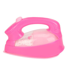 Kids Iron Toy Pink Plastic Mini Iron with Light for Play