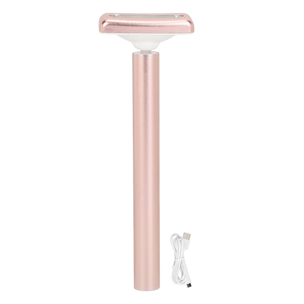 Red Heated Eye Massage Wand 630Nm Led Usb Charging