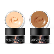 Tattoo Concealer Cream 2 Colors Waterproof Long Lasting Cover Up