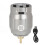 (Silver) Tattoo Power Supply 1500mAh RCA USB Display Silver 1