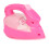 Kids Iron Toy Pink Plastic Mini Iron with Light for Play 3