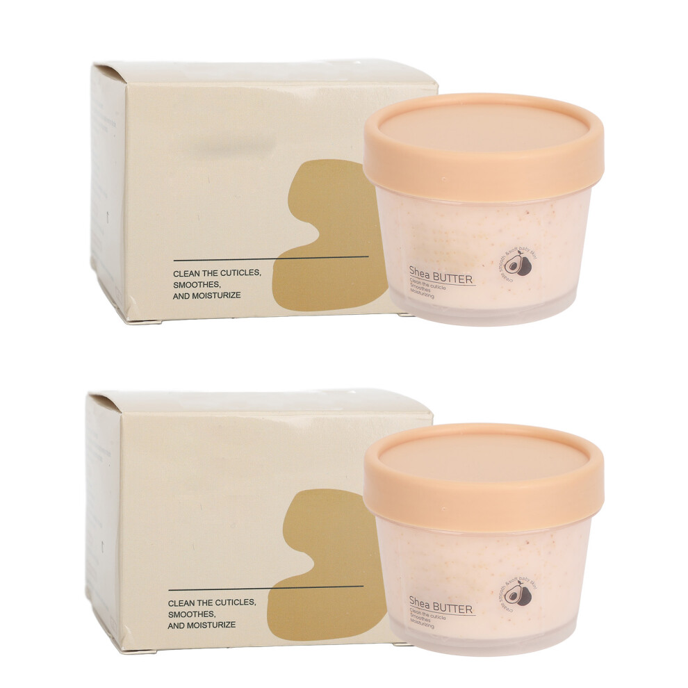 Cream 2Pcs 100G Skin Scrub Deep Cleansing Herbal Leg Care Exfoliating