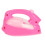 Kids Iron Toy Pink Plastic Mini Iron with Light for Play 2