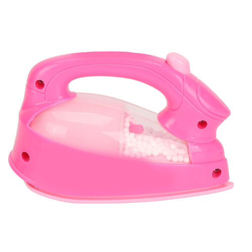 Kids Iron Toy Pink Plastic Mini Iron with Light for Play 1