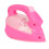 Kids Iron Toy Pink Plastic Mini Iron with Light for Play 4