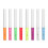 8 Colors Glow Neon Liquid Eyeliner Set Fast Drying Pigmented 1