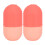 (Pink) 2x Eisgesichtswalze 100ml Temp-beständig Silikon Braun 1