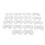 18pcs Reusable Washable Face Paint Stencils Body Templates 3