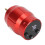 (Red) Tattoo Power Supply 1500mAh RCA USB Display Silver 3