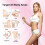 Elektrischer Cellulite-Massager 6 Waschbare Pads Körperformung 2
