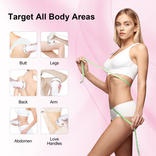 Elektrischer Cellulite-Massager 6 Waschbare Pads Körperformung 1
