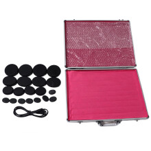 (20pcs) Heiße Steine Set Aluminium Warmer Entspannung Spa