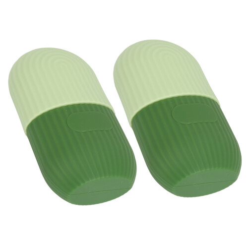 (Green) 2x Eisgesichtswalze Silikon gegen Schwellungen 2